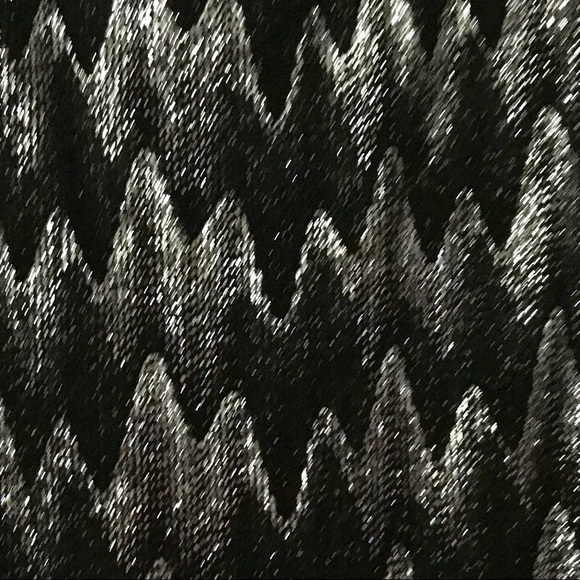 New Vikki Vi Top Black Silver size OX made in USA Dressy - Picture 13 of 16